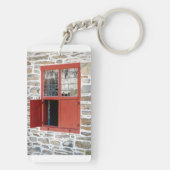 Acrylic Keychain, Rectangle (double-sided) Schlüsselanhänger (Rückseite)