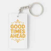 Acrylic Keychain, Rectangle (double-sided) Schlüsselanhänger (Rückseite)