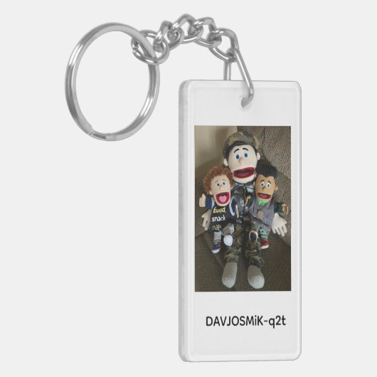 Acrylic Keychain Schlüsselanhänger (Vorderseite links)