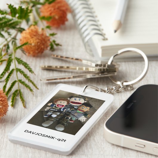 Acrylic Keychain Schlüsselanhänger (Vorderseite rechts)