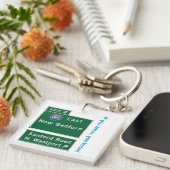 Acrylic Keychain Schlüsselanhänger (Vorderseite rechts)