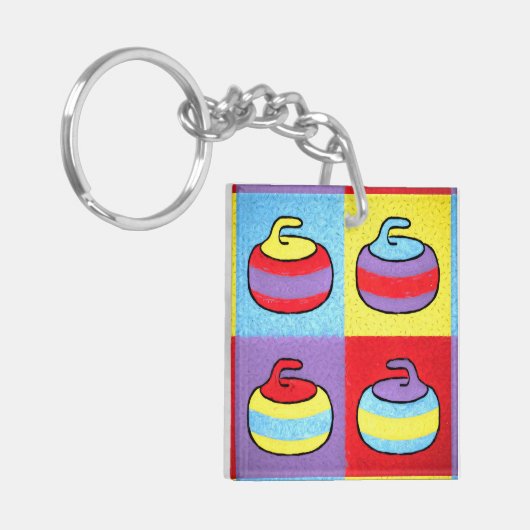 Acrylic Keychain Schlüsselanhänger (Vorderseite links)