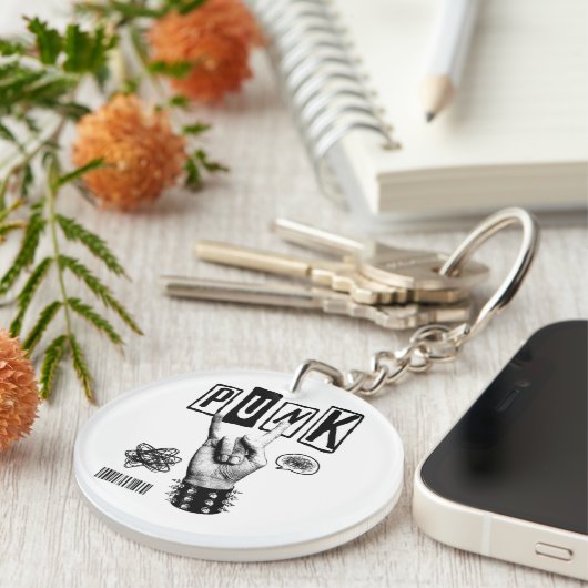 Acrylic Keychain Schlüsselanhänger (Vorderseite rechts)