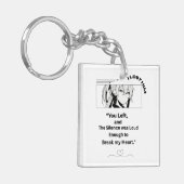 Acrylic Keychain Schlüsselanhänger (Vorderseite links)