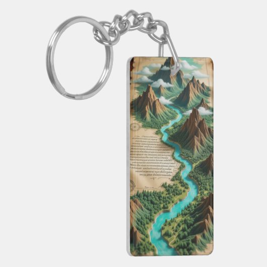 Acrylic Keychain Schlüsselanhänger (Vorderseite links)