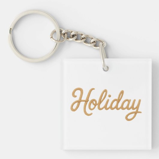 Acrylic Keychain, Square (double-sided) Schlüsselanhänger (Vorderseite)