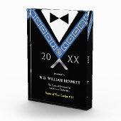 Acrylic Masonic Awards | Freemason Jewels Plaque Fotoblock (Rechts)