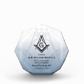 Acrylic Masonic Awards | Freemason Plaques Fotoblock (Vorderseite)