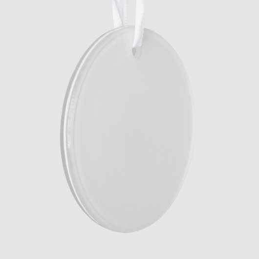 Acrylic Ornament, Acrylic Circle Ornament (Vorderseite)