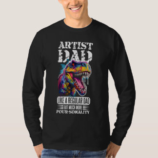 Acrylic Paint Pouring Design für Fluid Art Painter T-Shirt