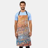 Acrylic paint schürze (Getragen)