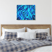 Acrylic Painting Leinwanddruck (Insitu (Schlafzimmer))