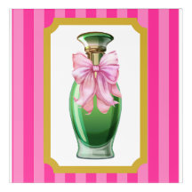 Acrylic Perfume Bottle Wall Art I