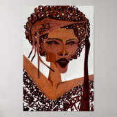 acrylic portrait poster (Vorne)