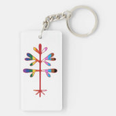 Acrylic Pride Sapling Schlüsselanhänger (Rückseite)