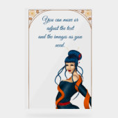 Acrylic Sign Acrylschild (Vorderseite)