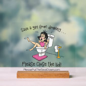 Acrylic Sign Acrylschild (Neutral)