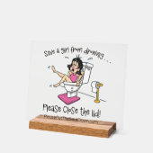 Acrylic Sign Acrylschild (Winkel)