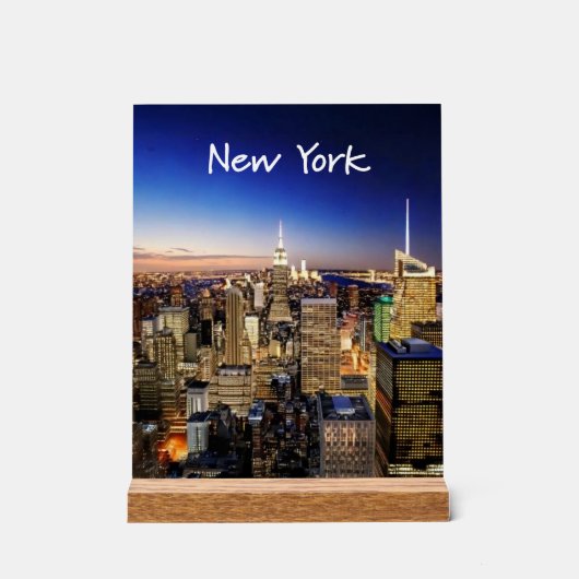 Acrylic Sign Acrylschild (Vorderseite)