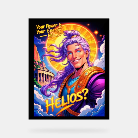 Acrylic Sign Acrylschild (Vorderseite)