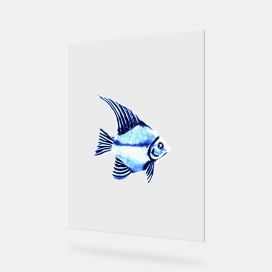 ACRYLIC SIGN FISH DESIGN STIL ACRYLSCHILD (Winkel)