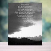 Acrylic Sign POEM ON PHOTOGRAPH DESIGN Acrylschild (Neutral)