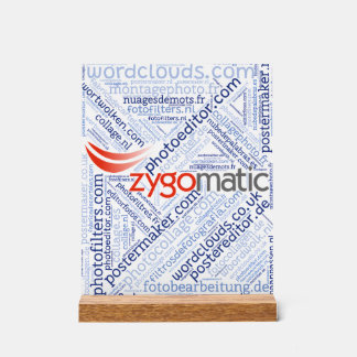 Acrylic Sign (portrait) Acrylschild