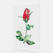 ACRYLIC SIGN ROSE BUD-DESIGN-STIL ACRYLSCHILD (Winkel)