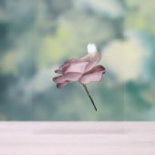 ACRYLIC SIGN ROSE DESIGN STYLE ACRYLSCHILD (Neutral)