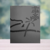 Acrylic Sign THE SIGN POEM  STYLE DESIGN Acrylschild (Neutral)