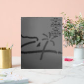 Acrylic Sign THE SIGN POEM  STYLE DESIGN Acrylschild (Hochzeit)