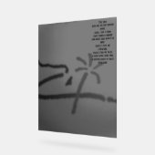 Acrylic Sign THE SIGN POEM  STYLE DESIGN Acrylschild (Winkel)