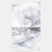 ACRYLIC SIGN TREE LINE DESIGN STYLE ACRYLSCHILD (Winkel)