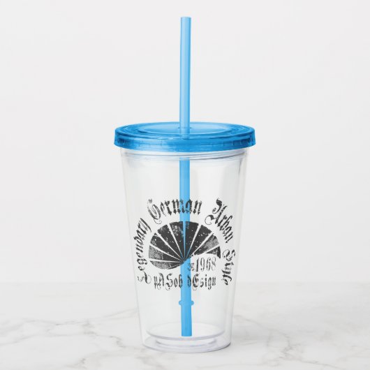 Acrylic Tumbler 16oz Acryltrinkbecher (Vorderseite)