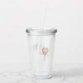 Acrylic Tumbler Acryltrinkbecher (Rückseite)