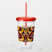 Acrylic Tumbler mit belgischer Farbgestaltung Acryltrinkbecher (Rechts)