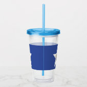 Acrylic Tumbler mit Fahne von Houston, Texas Acryltrinkbecher (Rechts)