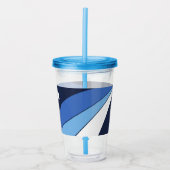 Acrylic Tumbler mit Flagge von Columbia City Acryltrinkbecher (Vorderseite)