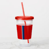 Acrylic Tumbler mit Flagge von Tennessee Acryltrinkbecher (Links)