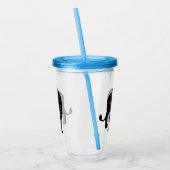 Acrylic Tumbler mit Lion Acryltrinkbecher (Links)