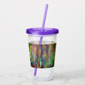 Acrylic Tumbler "Stripe" Acryltrinkbecher (Rückseite)