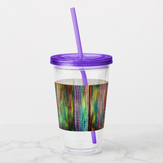 Acrylic Tumbler "Stripe" Acryltrinkbecher (Links)