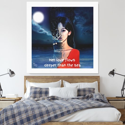 Acrylic Wall Art Leinwanddruck (Insitu (Schlafzimmer))