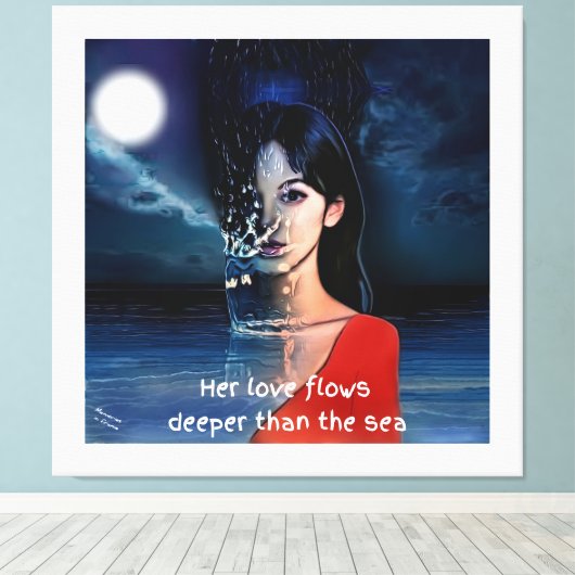 Acrylic Wall Art Leinwanddruck (Insitu (Holzboden))