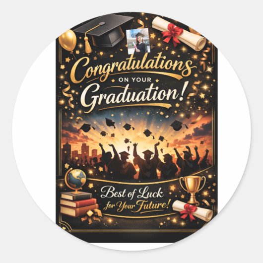 Acrylic Wall Art Runder Aufkleber (Vorderseite)