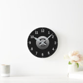 Acrylic Wall Clock 8 Ball Runde Wanduhr (Zuhause)