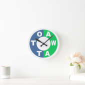 Acrylic Wall Clock DESIGN OTTAWA Runde Wanduhr (Zuhause)