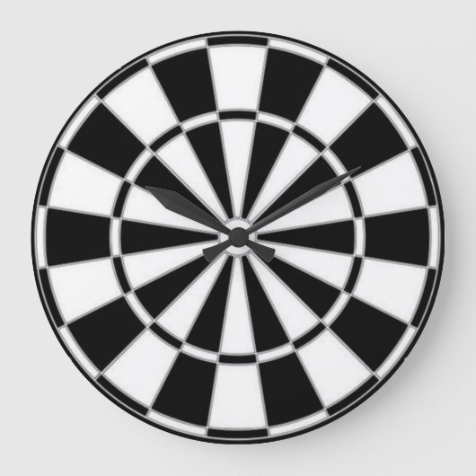 Acrylic Wall Clock Große Wanduhr (Vorderseite)