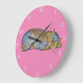 Acrylic Wall Clock Große Wanduhr (Winkel)