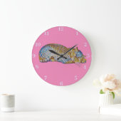 Acrylic Wall Clock Große Wanduhr (Zuhause)